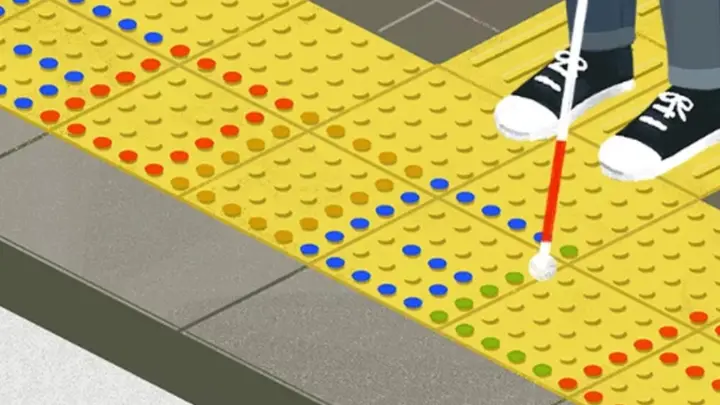 Tactile paving / Tenji block