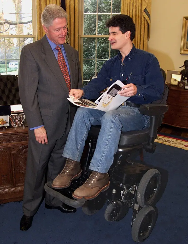 iBOT stair-climbing wheelchair