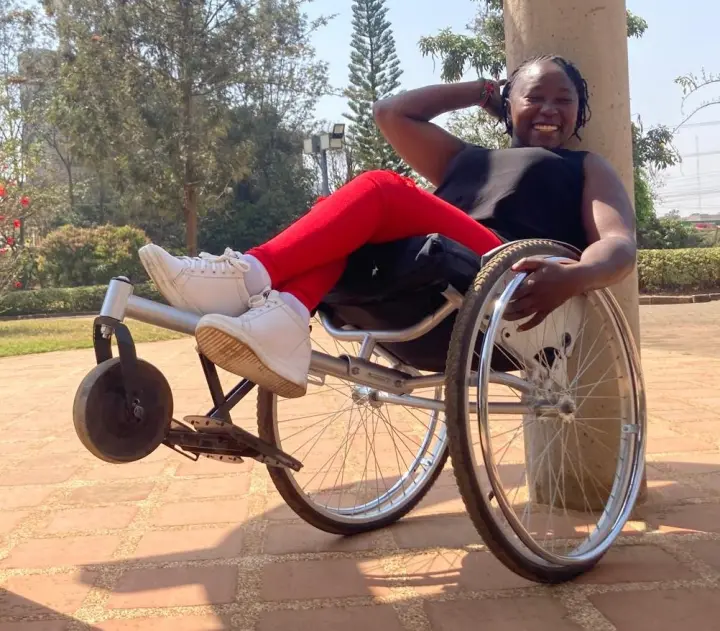 Made AT Kenya wheelchair