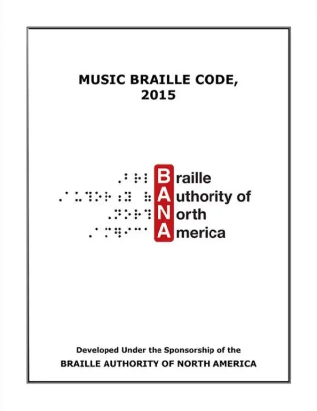 Music Braille Code, 2015, Braille