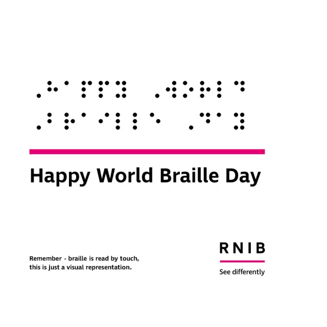 Sight Loss Charity Celebrates World Braille Day With Braille Name Generator