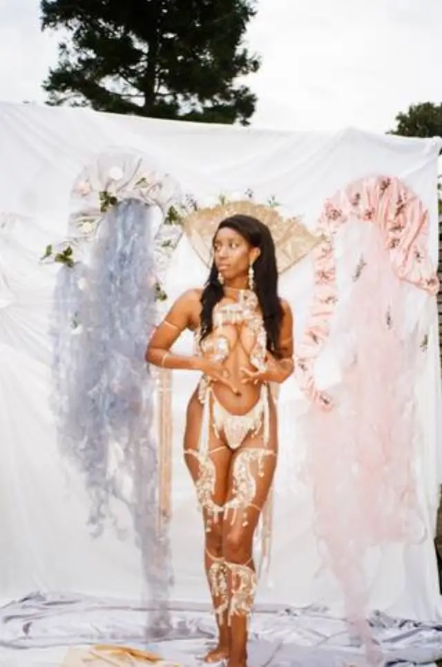 The Birth of Venus carnival costume