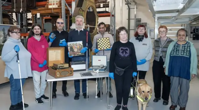 Blind Voices Shape Community Display At Kelvin Hall